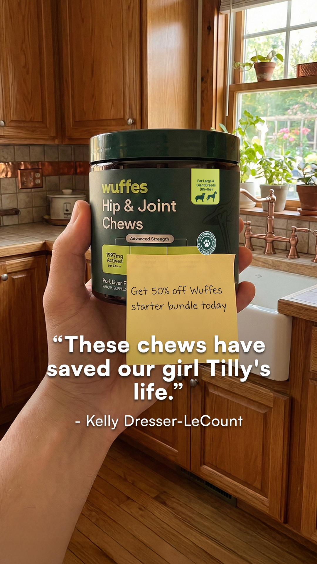 Wuffes Facebook ad