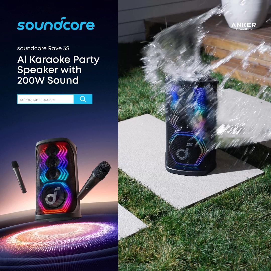 soundcore Facebook ad from Apr 17, 2026