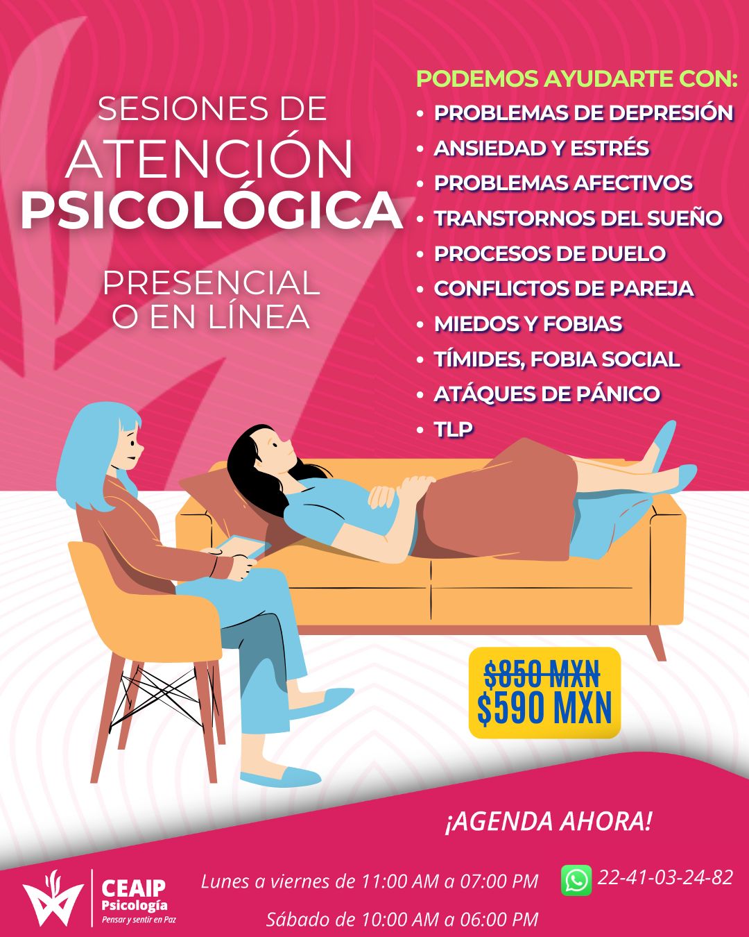 Centro de Estudios y Asistencia Integral Psicológica Facebook ad