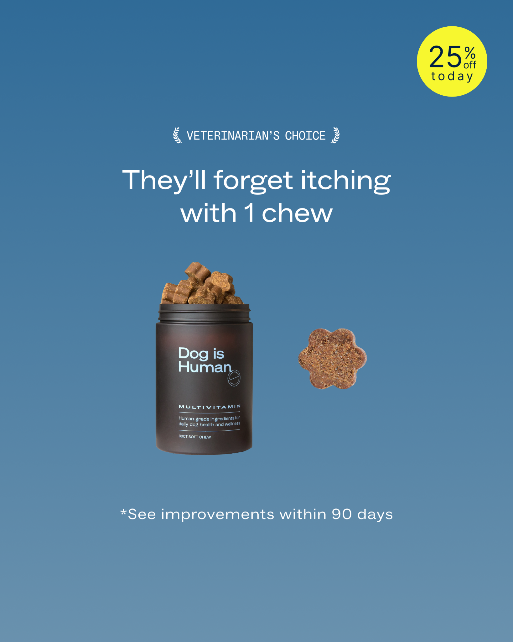 Dog is Human Facebook ad