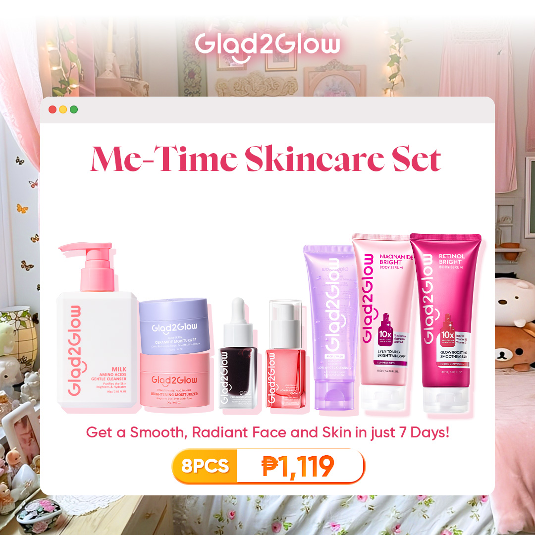 Glad2Glow'Philippines Facebook ad