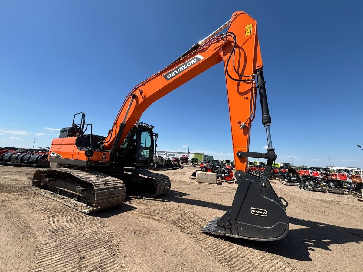 Derek Williams Facebook ad: 2026 Develon DX225LC Excavator