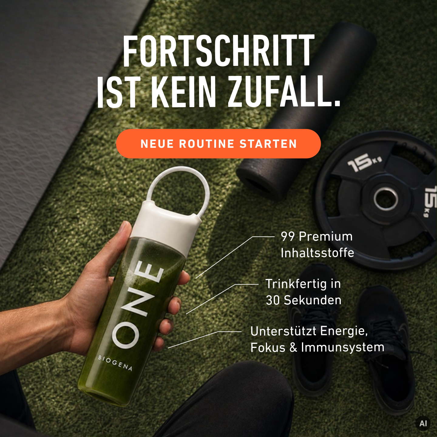 BIOGENA ONE Facebook ad