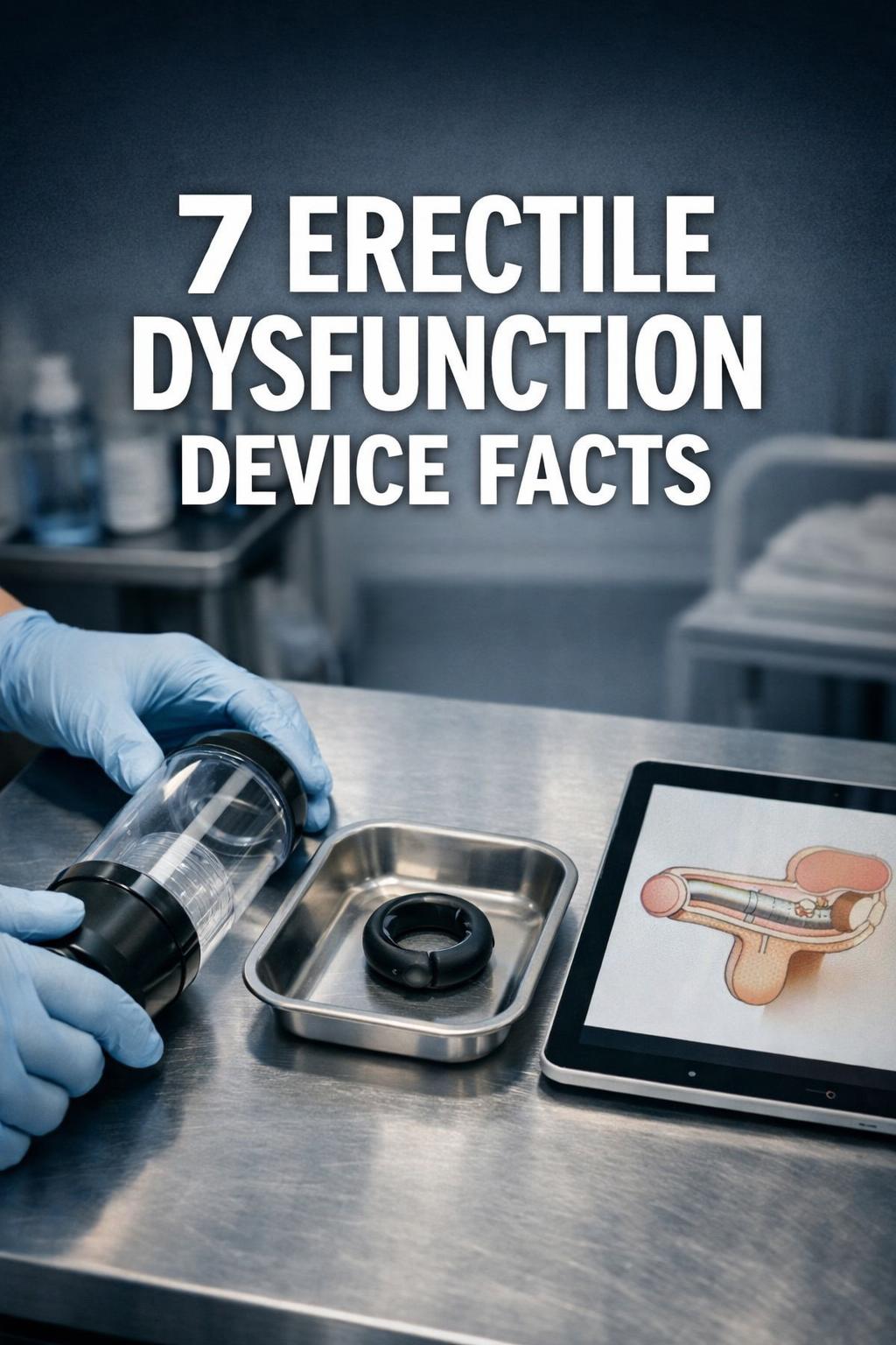 Health4Life Facebook ad: 7 ERECTILE DYSFUNCTION DEVICE FACTS