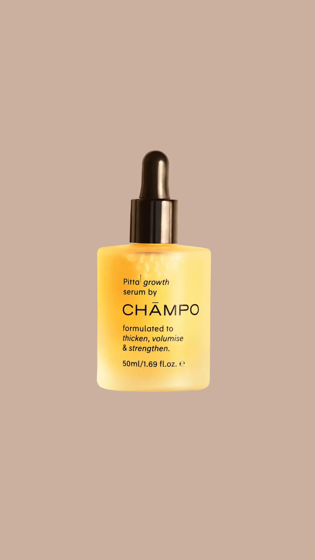 Chāmpo Haircare Facebook ad from Aug 25, 2026