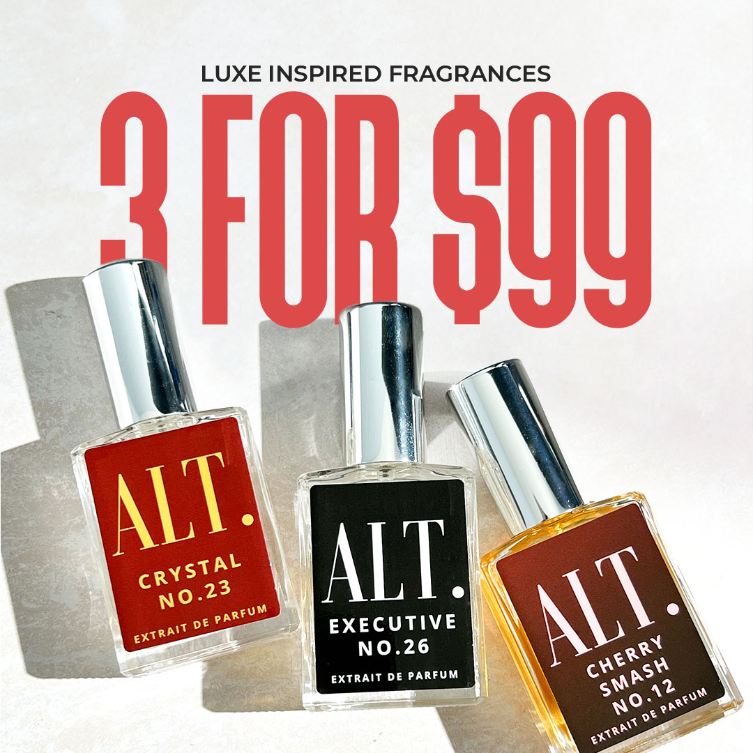 ALT. Fragrances Facebook ad
