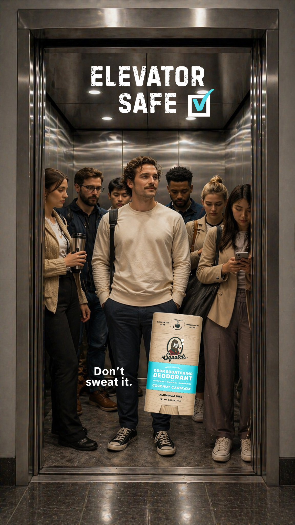 Dr. Squatch Facebook ad