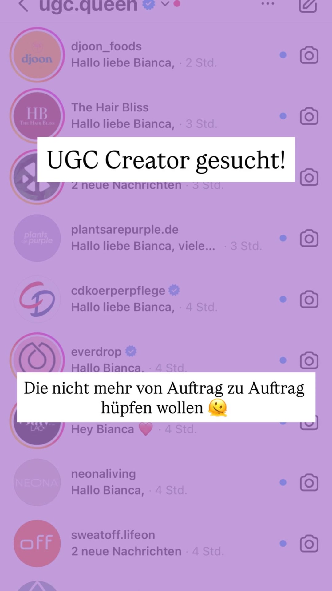 UGC Society Facebook ad: Deine Fragen zu UGC direkt hier beantwortet