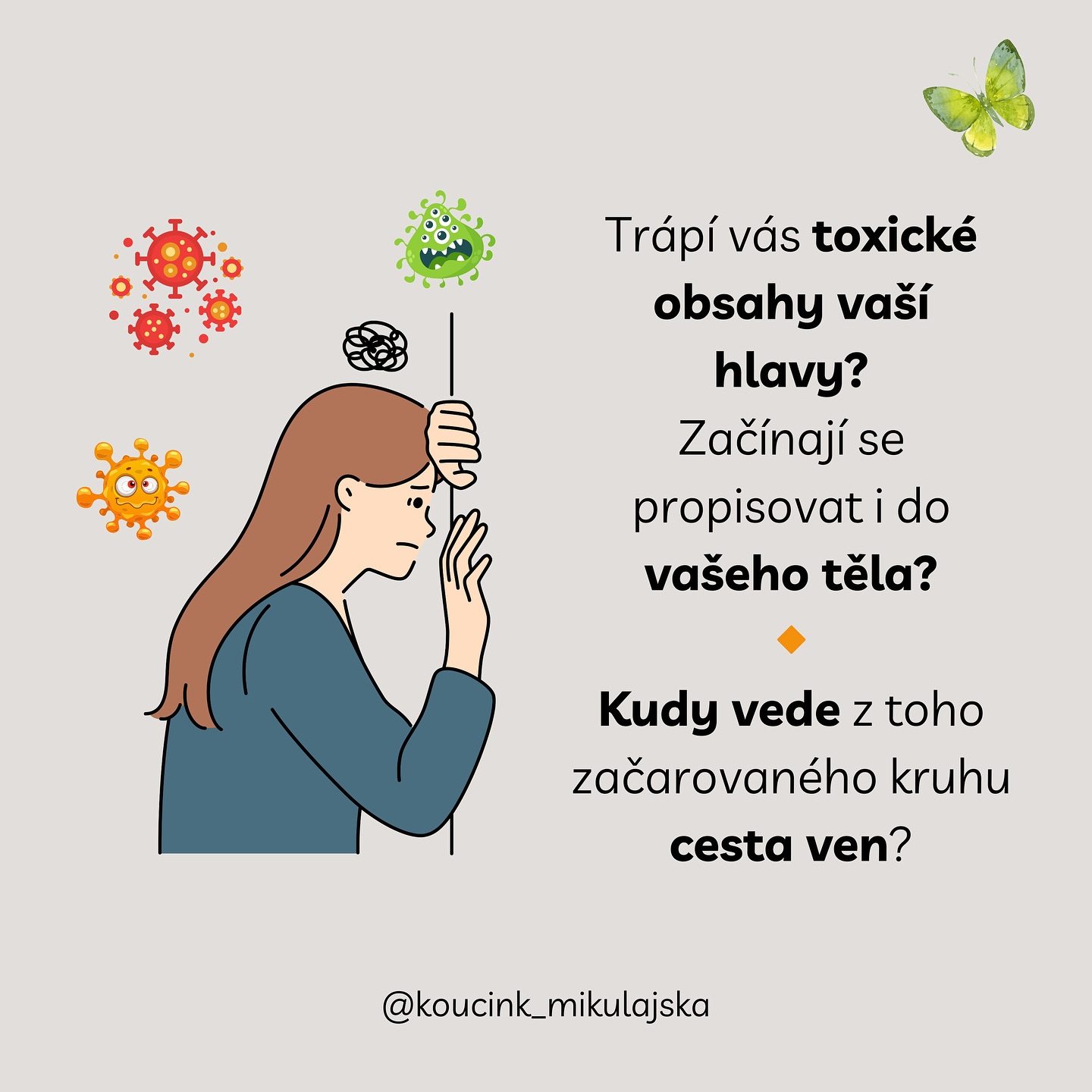 Koučink Mikulajská Facebook ad: 5 KROKŮ Z TOXICITY VEN