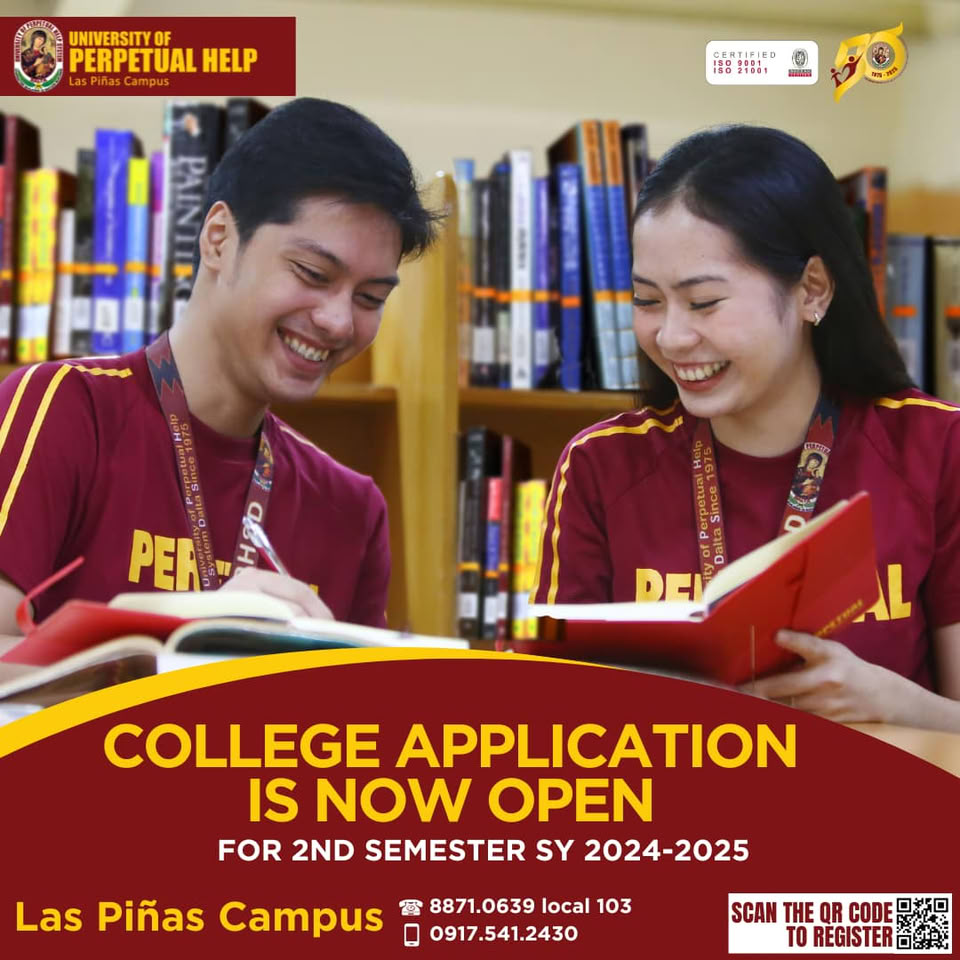 University of Perpetual Help System DALTA - Las Piñas Facebook ad