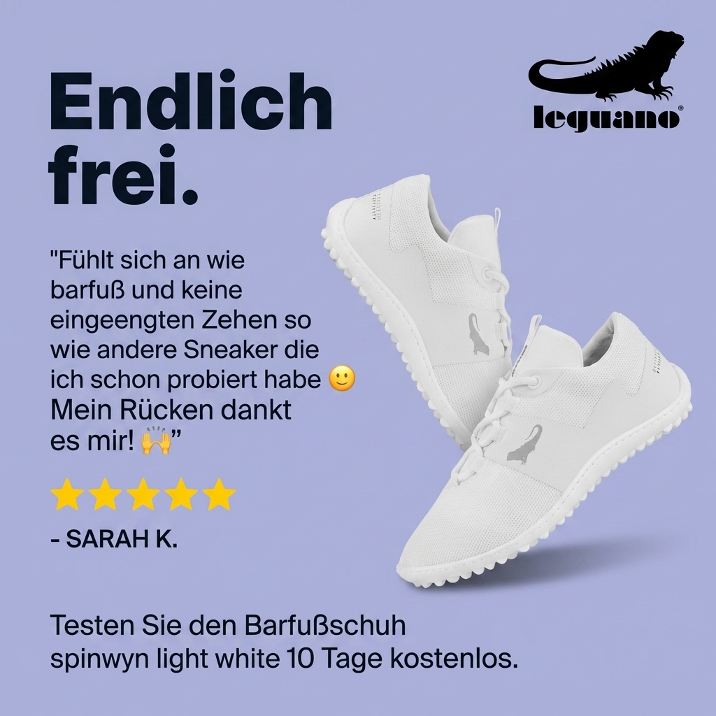 leguano Barfußschuhe Facebook ad