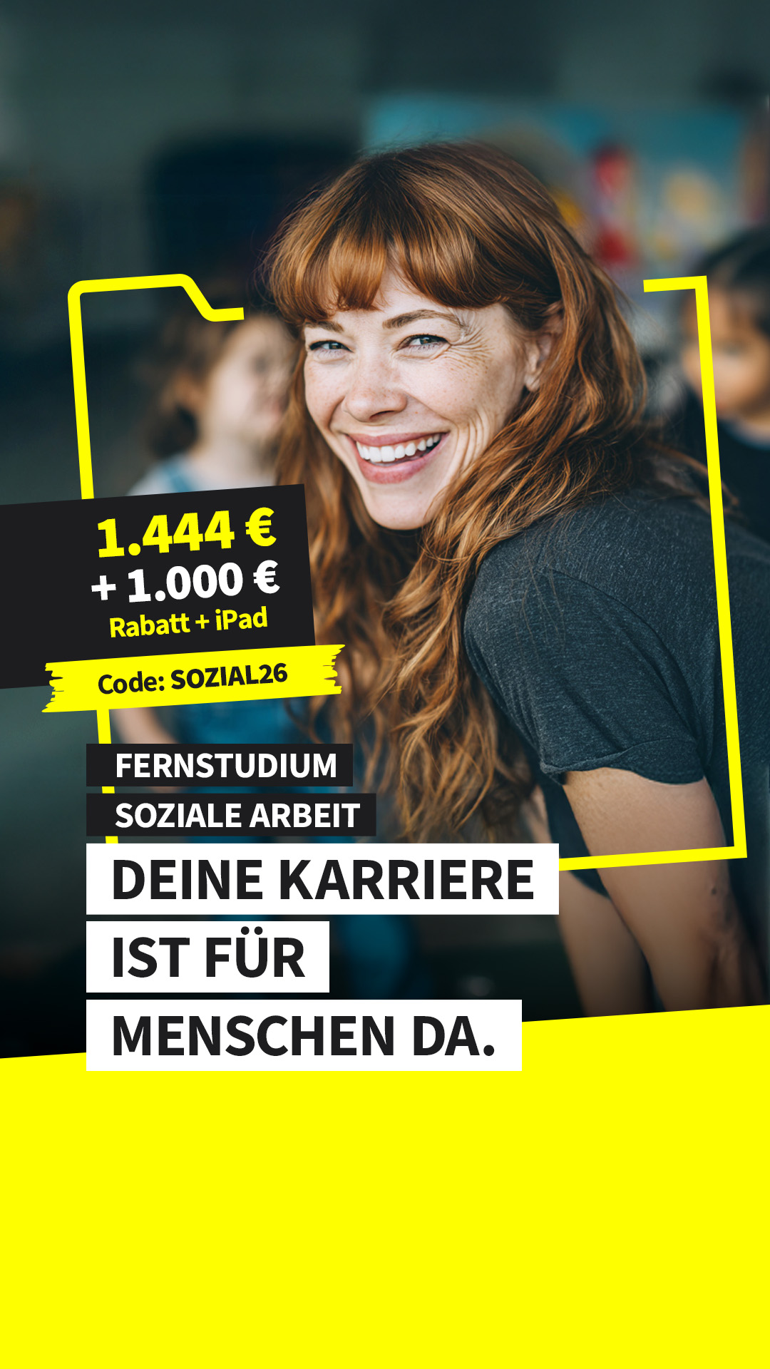 IU Internationale Hochschule Facebook ad