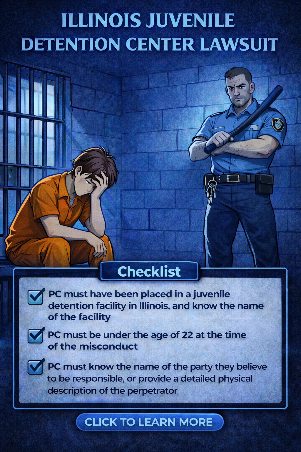 Juvenile Detention Center Lawsuits Facebook ad from Feb 17, 2026