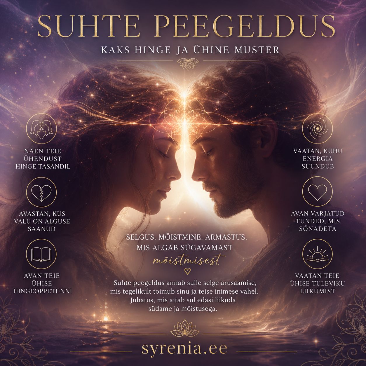 Syrenia valgus ja rahu Facebook ad: Suhte Peegeldus | Syrenia