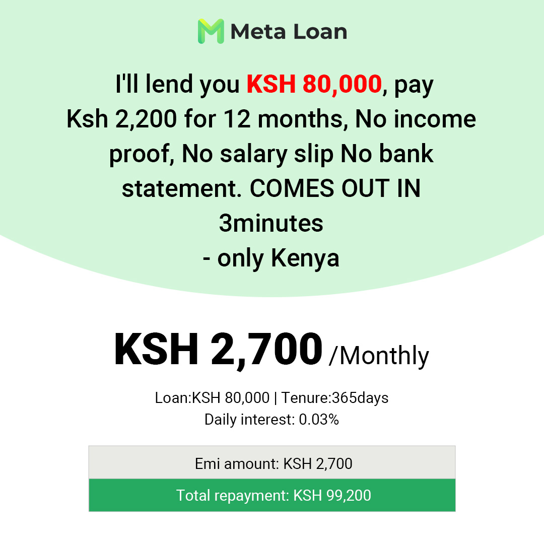 Meta Loan Facebook ad