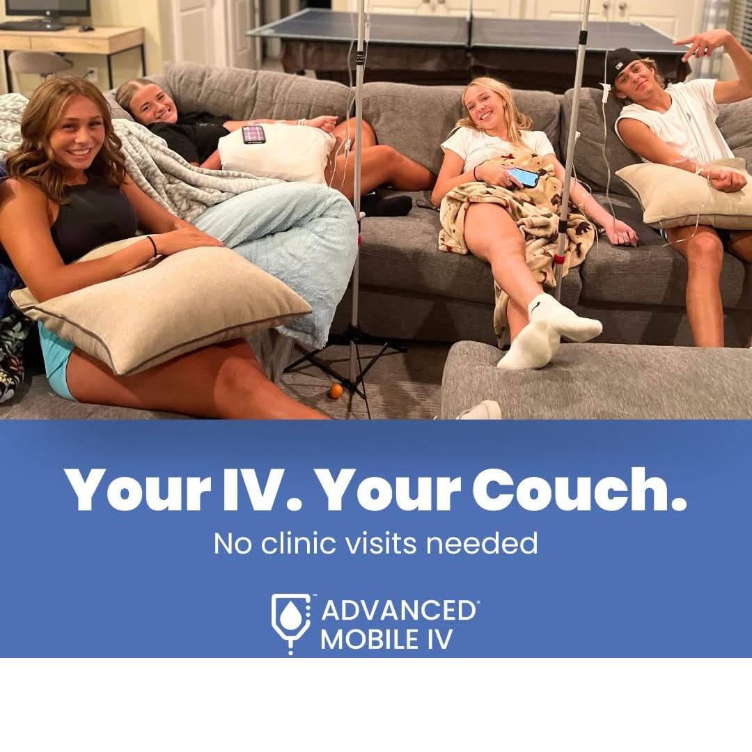 Advanced Mobile IV Las Vegas Facebook ad: Mobile IV Therapy, delivered to you
