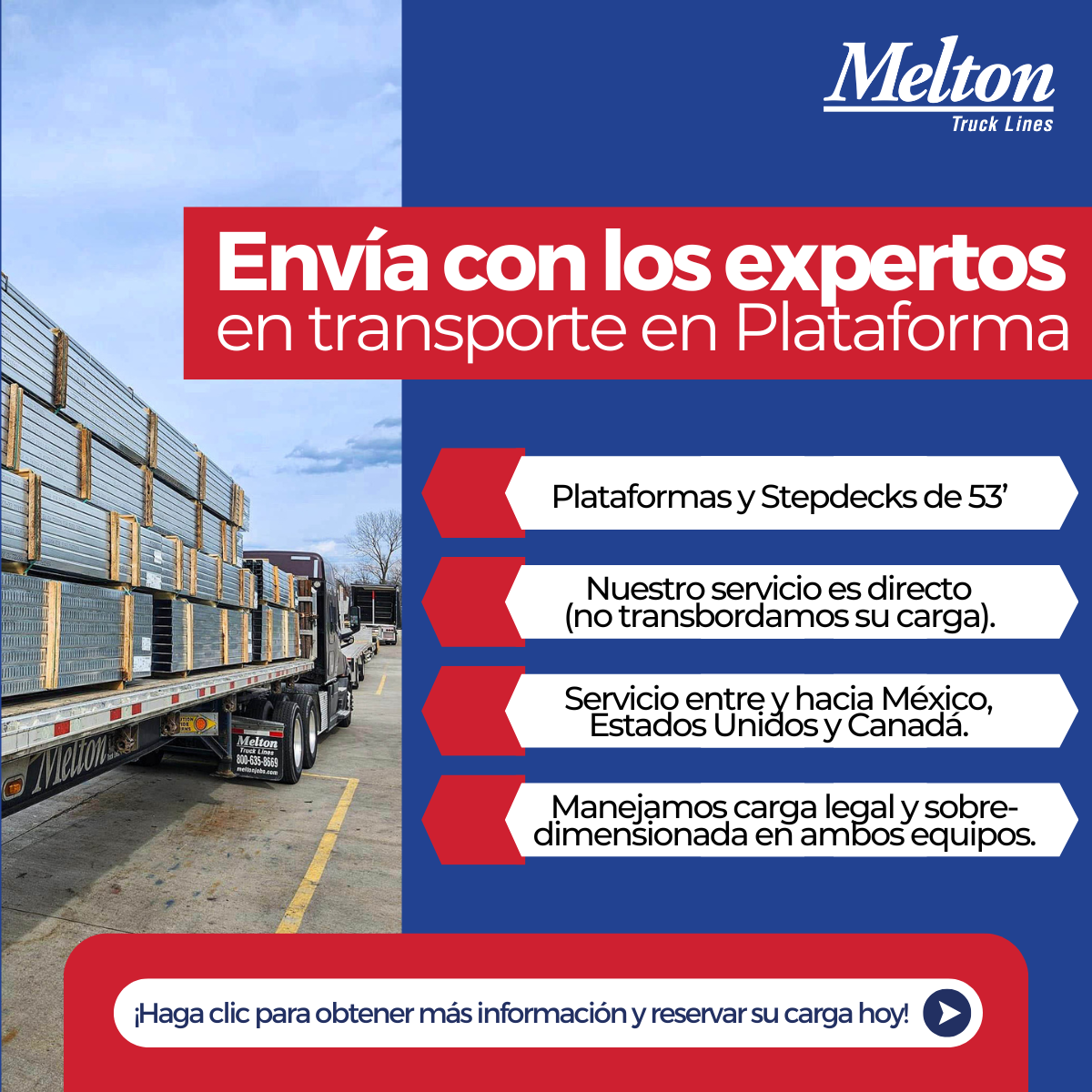 Melton Truck Lines, Inc Facebook ad