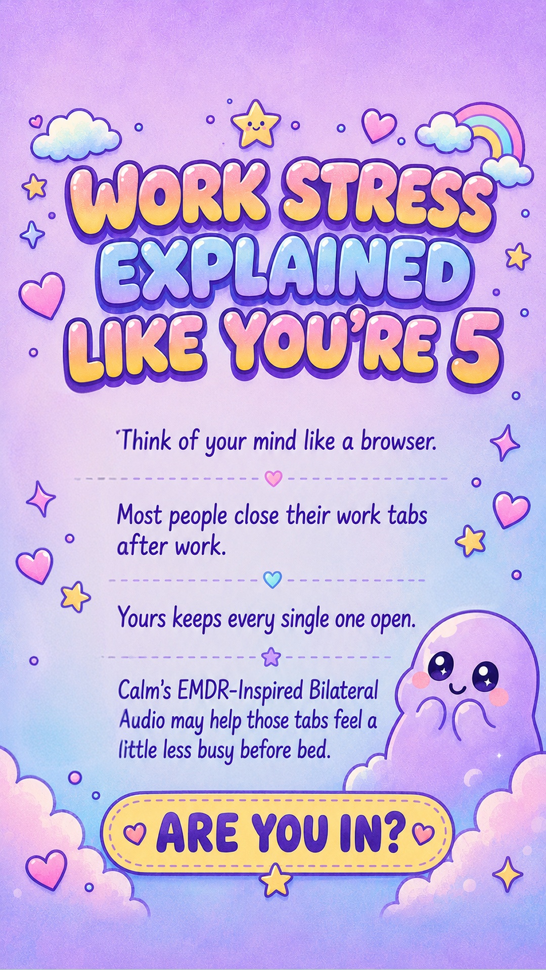 Calm Facebook ad