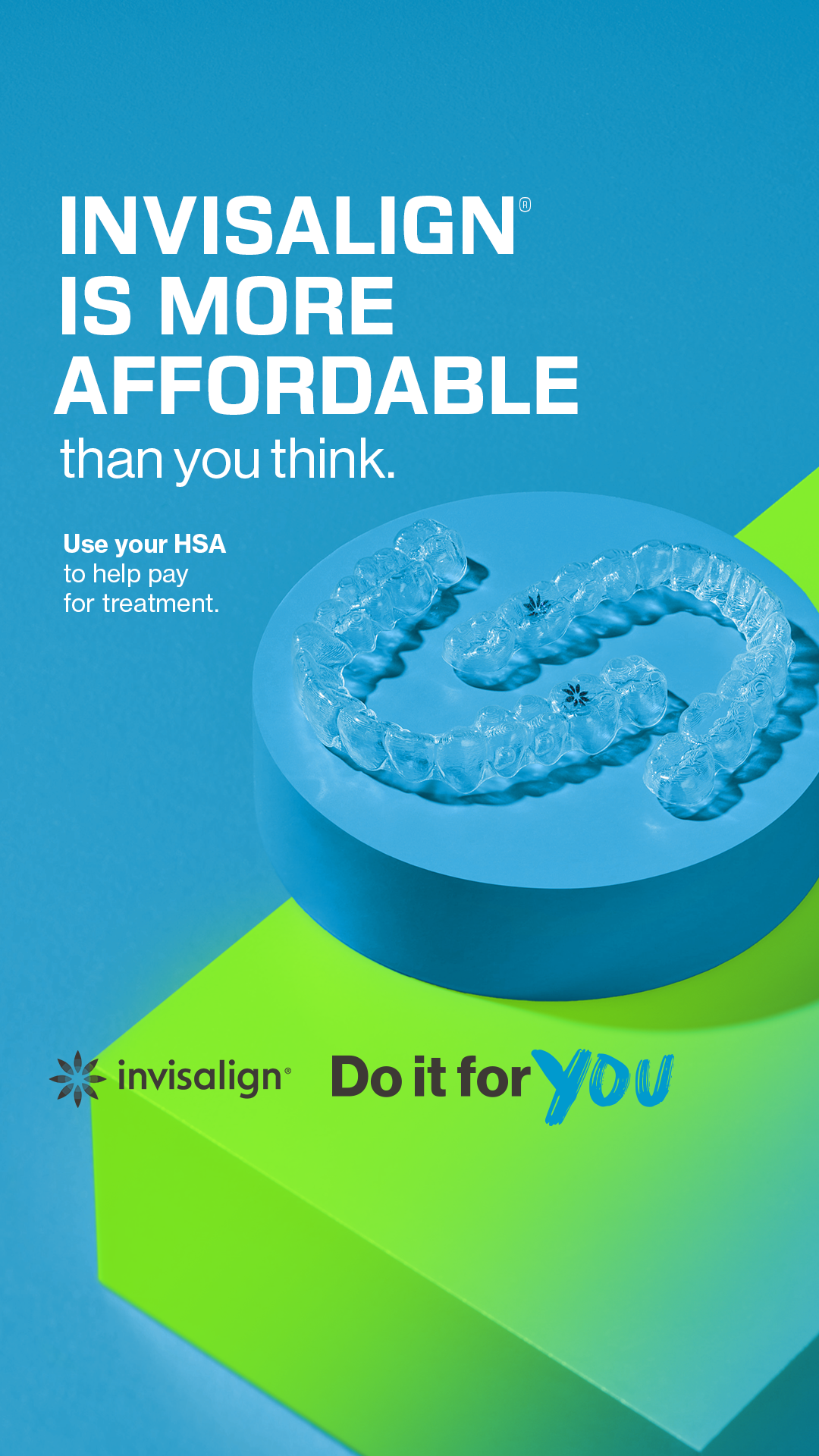Invisalign Facebook ad