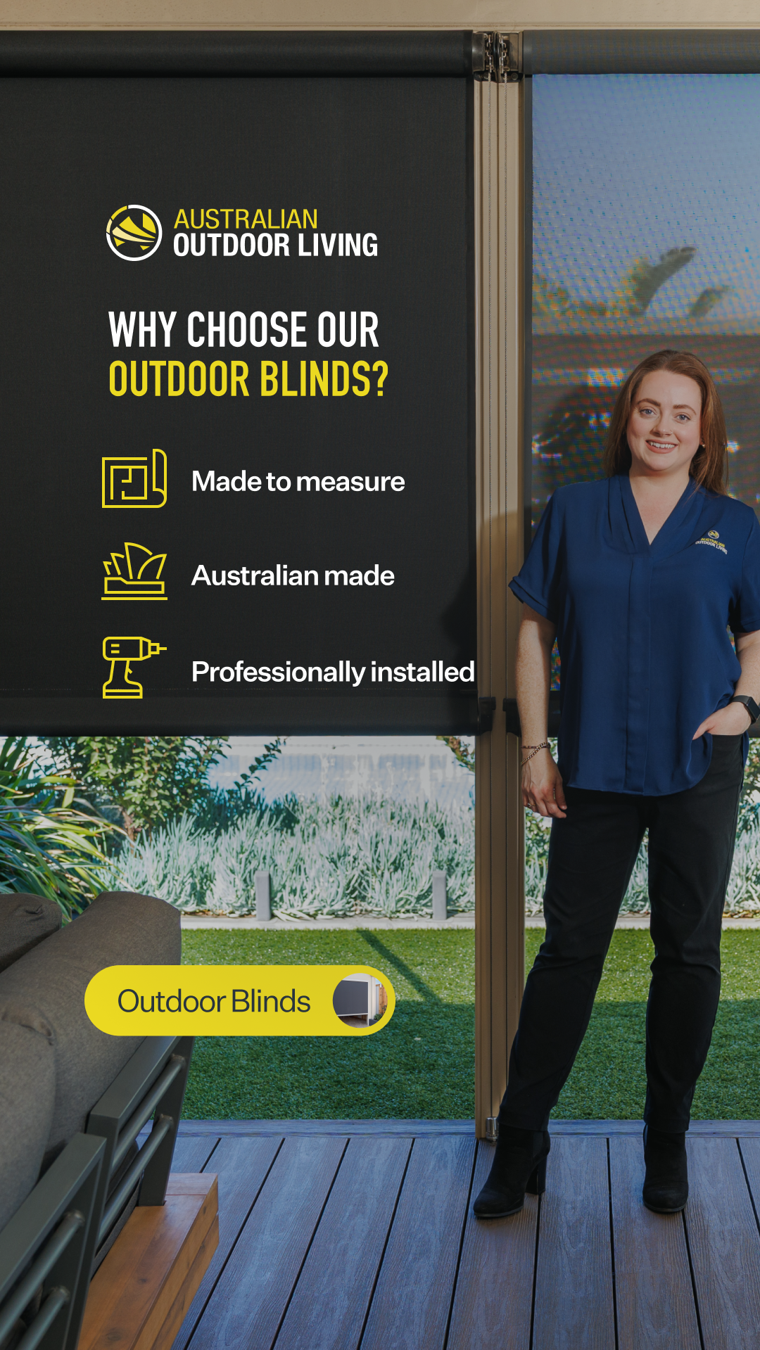 Australian Outdoor Living Facebook ad from Aug 17, 2026
