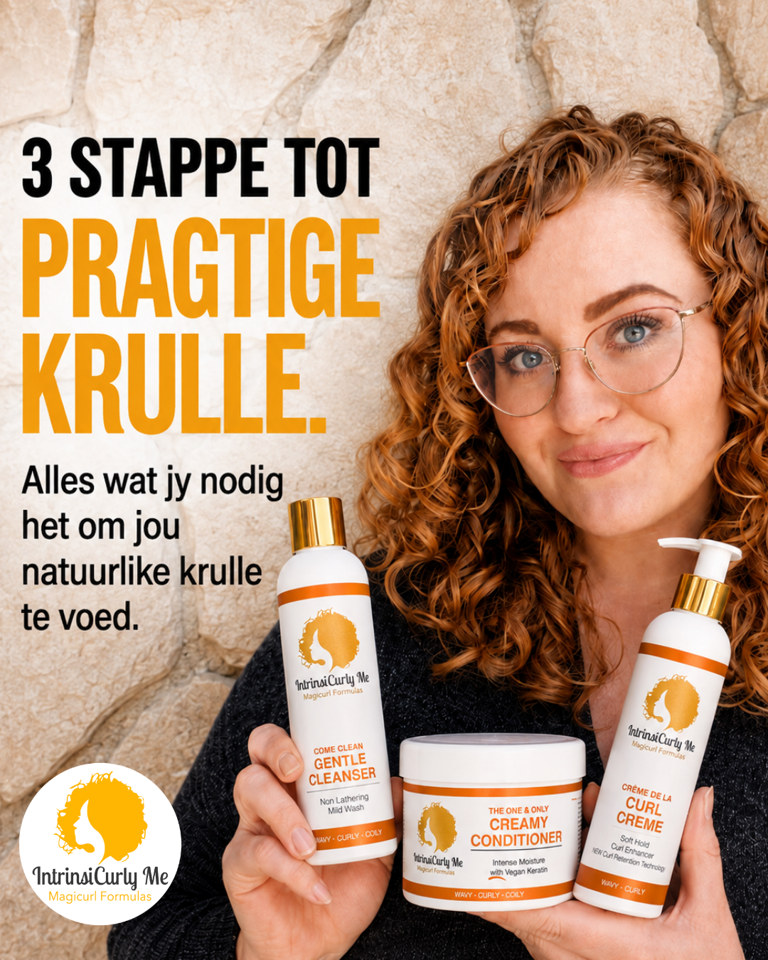 IntrinsiCurly Me Facebook ad: Curl Styling Combo