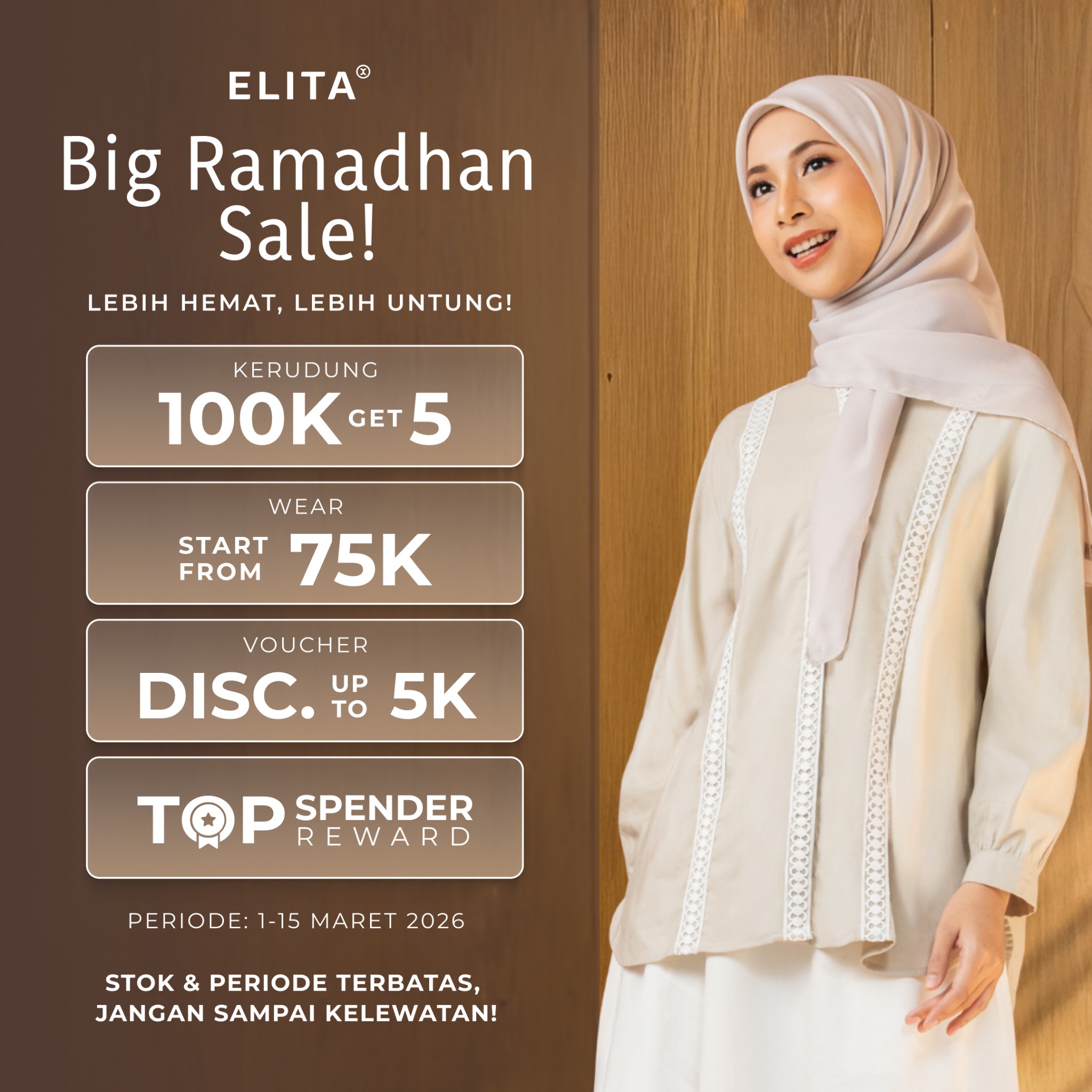 ELITA Kerudung Facebook ad
