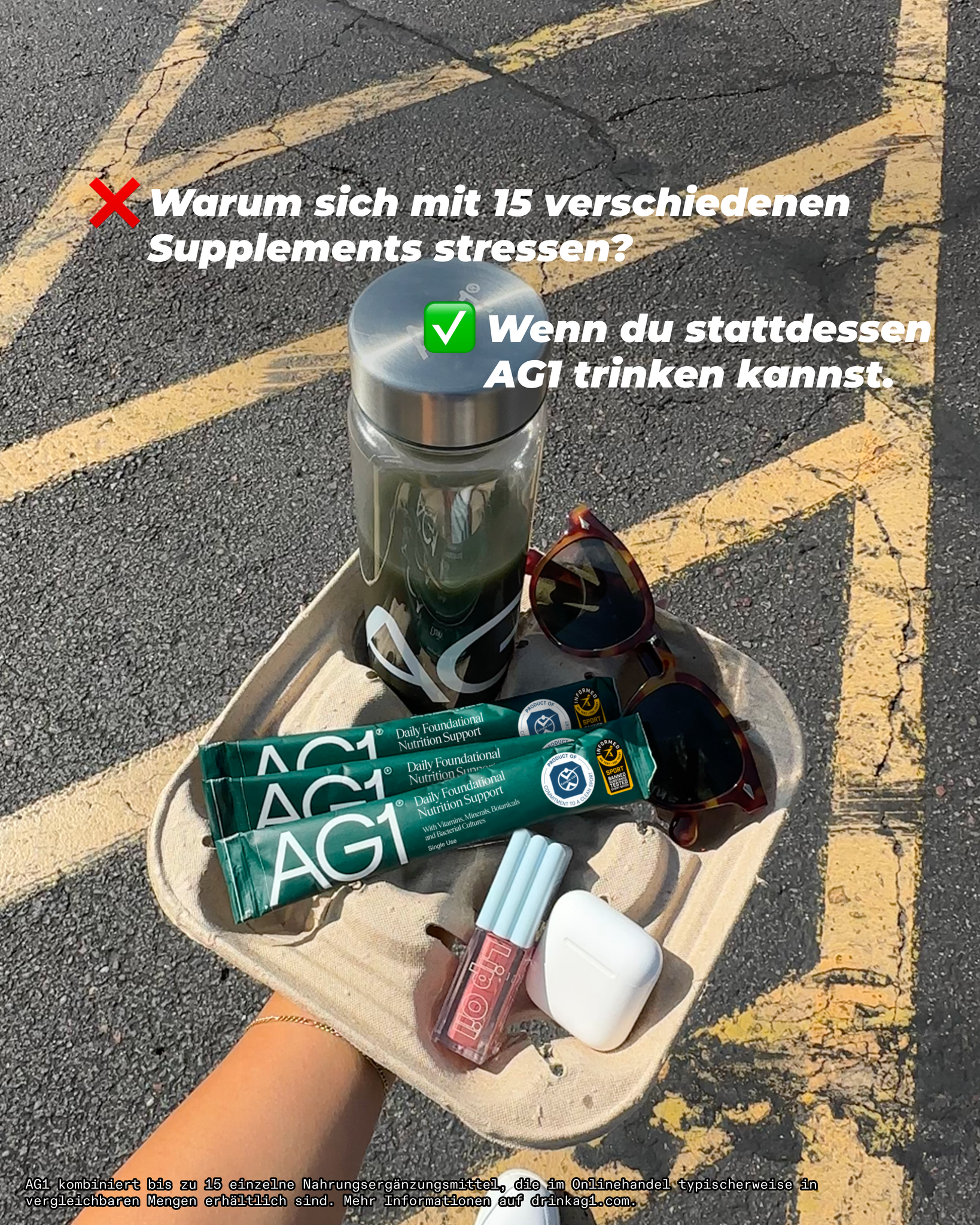 AG1 Deutschland Facebook ad