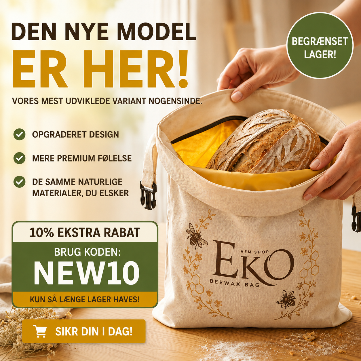 Ekohemshop Facebook ad