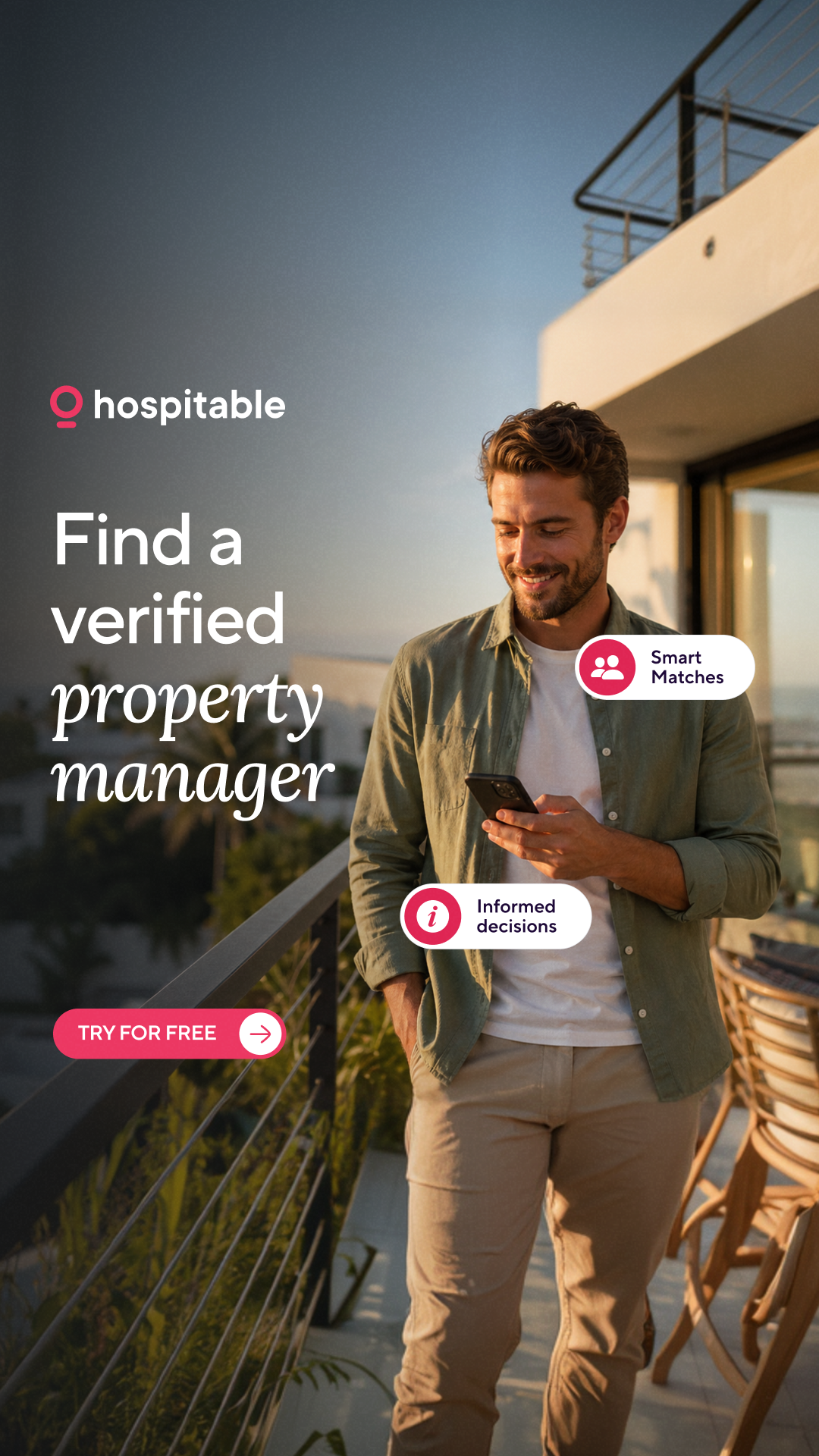 Hospitable.com Facebook ad