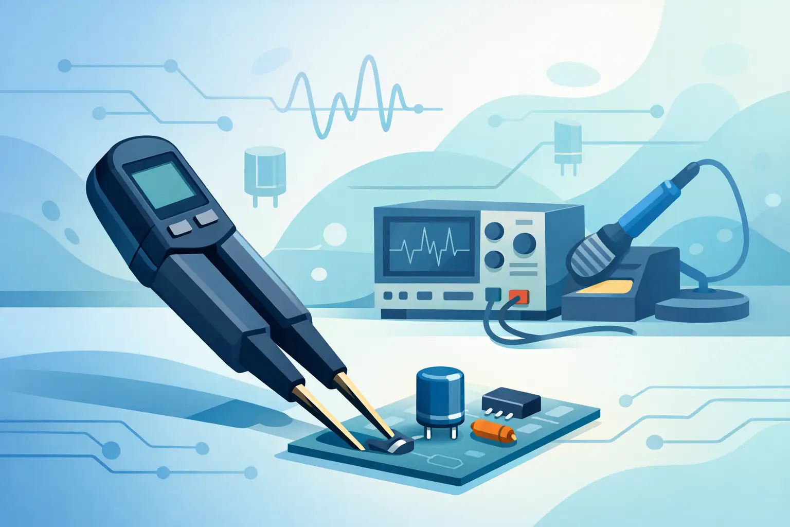 LCR-Reader Facebook ad: Smart Tweezers, LCR-Reader, LED Tester, LCR- and…