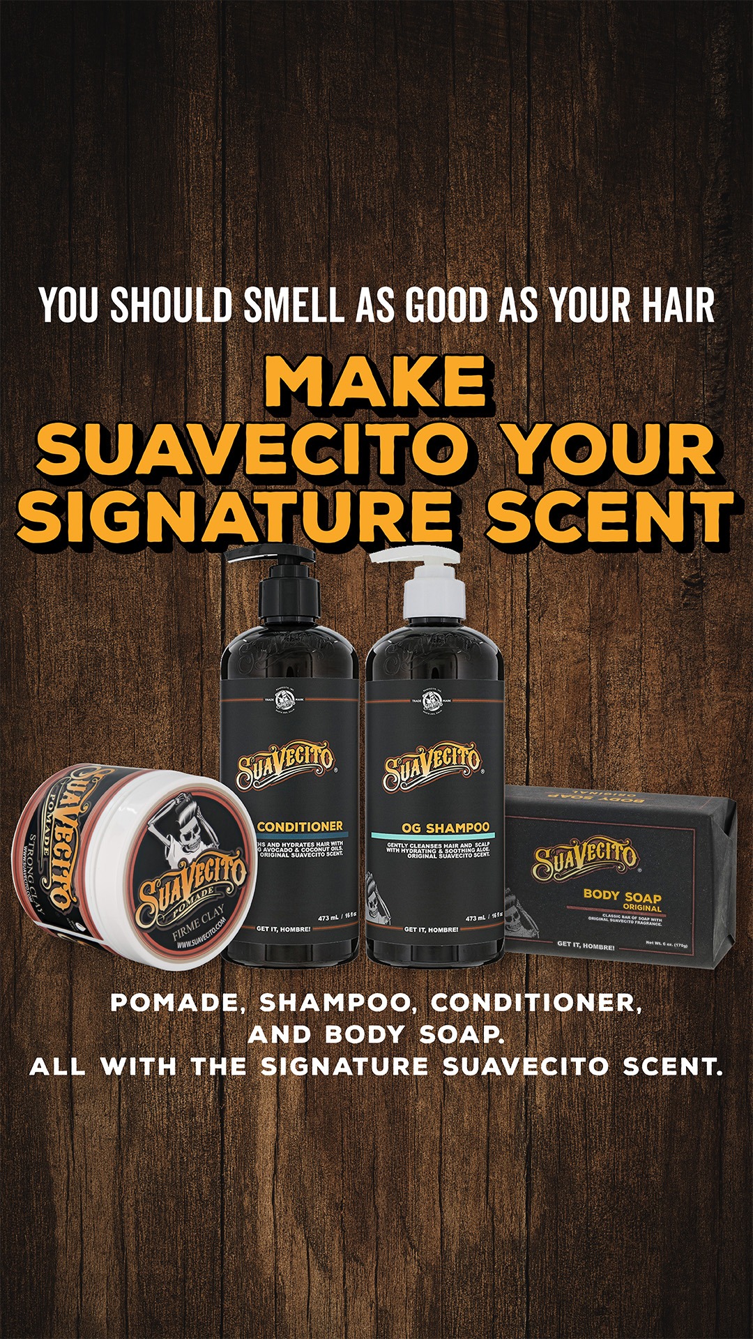 Suavecito Pomade Facebook ad