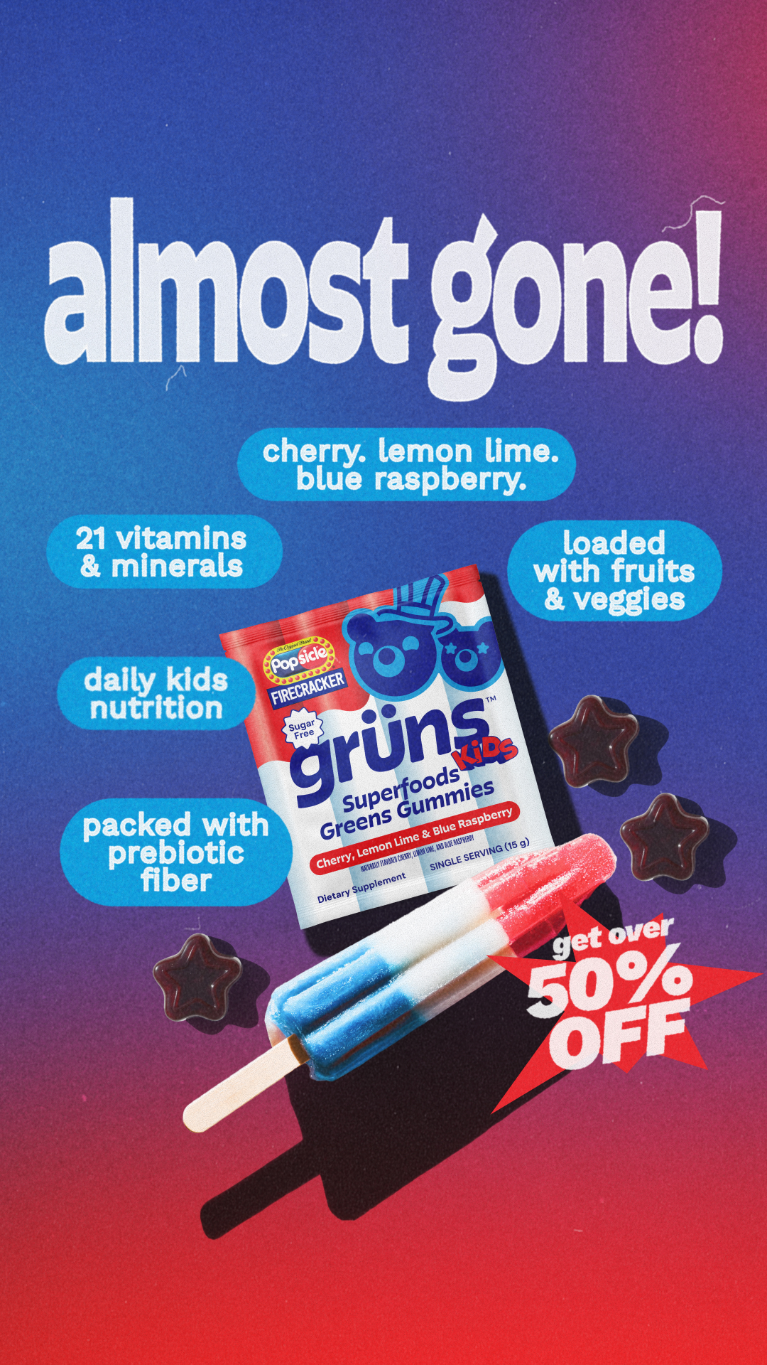 Grüns Kids Facebook ad