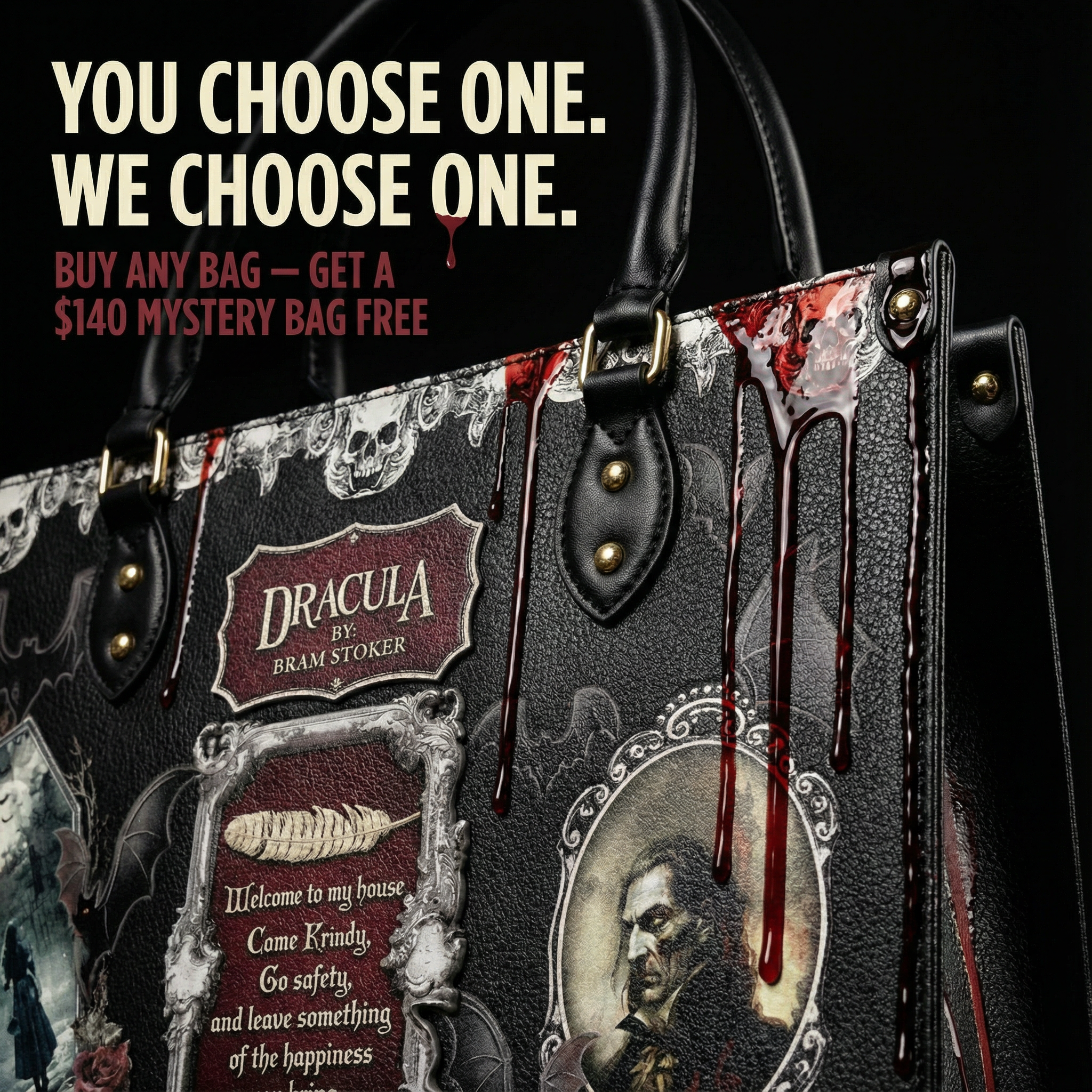 Lettoria - Leather Handbags Inspired by Classical Literature Facebook ad