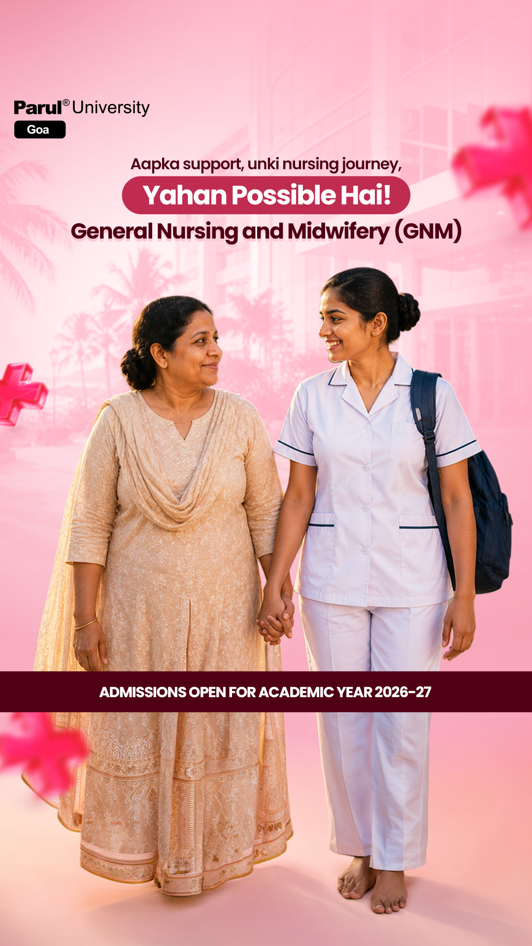 Parul University GOA Campus Facebook ad