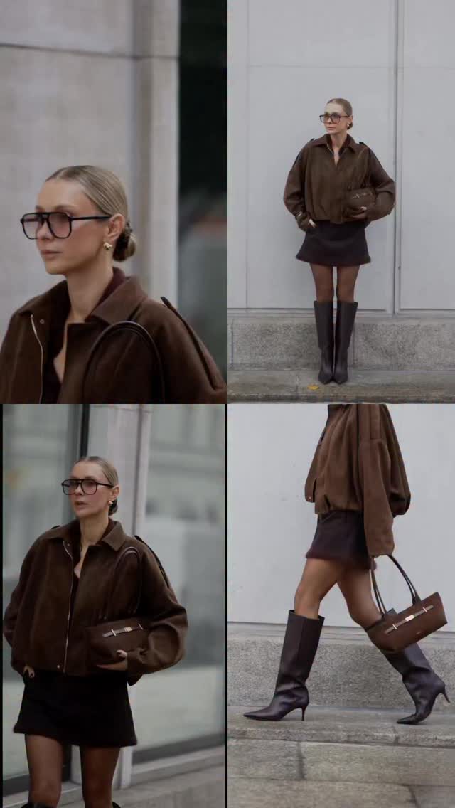 DeMellier Facebook ad: One outfit, four moods.