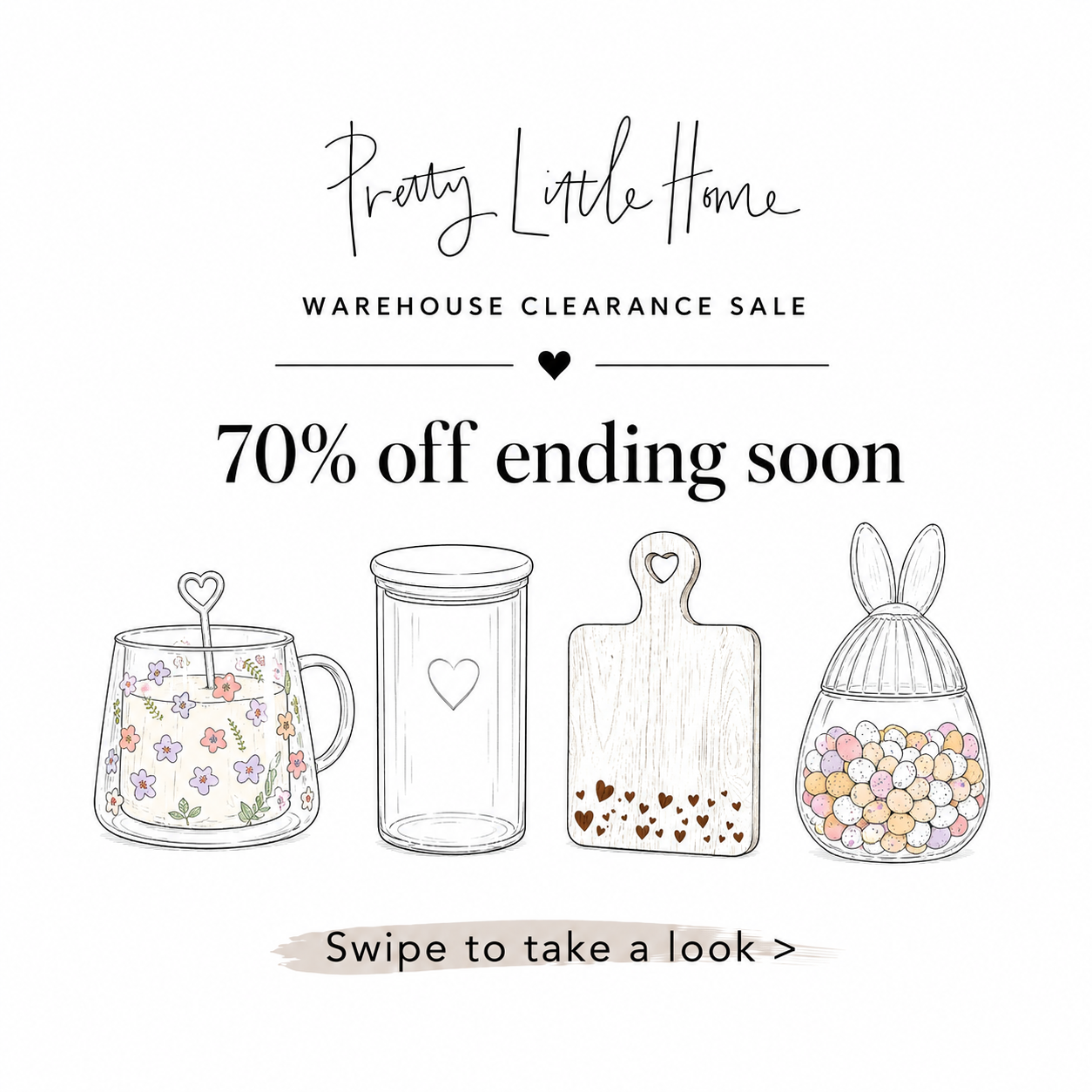 Pretty Little Home Facebook ad