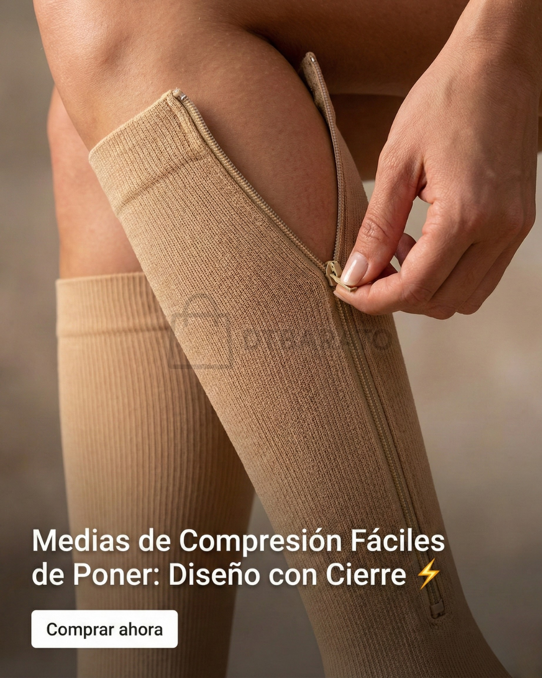 Dtb belleza Facebook ad: Fáciles de poner: diseño con cierre