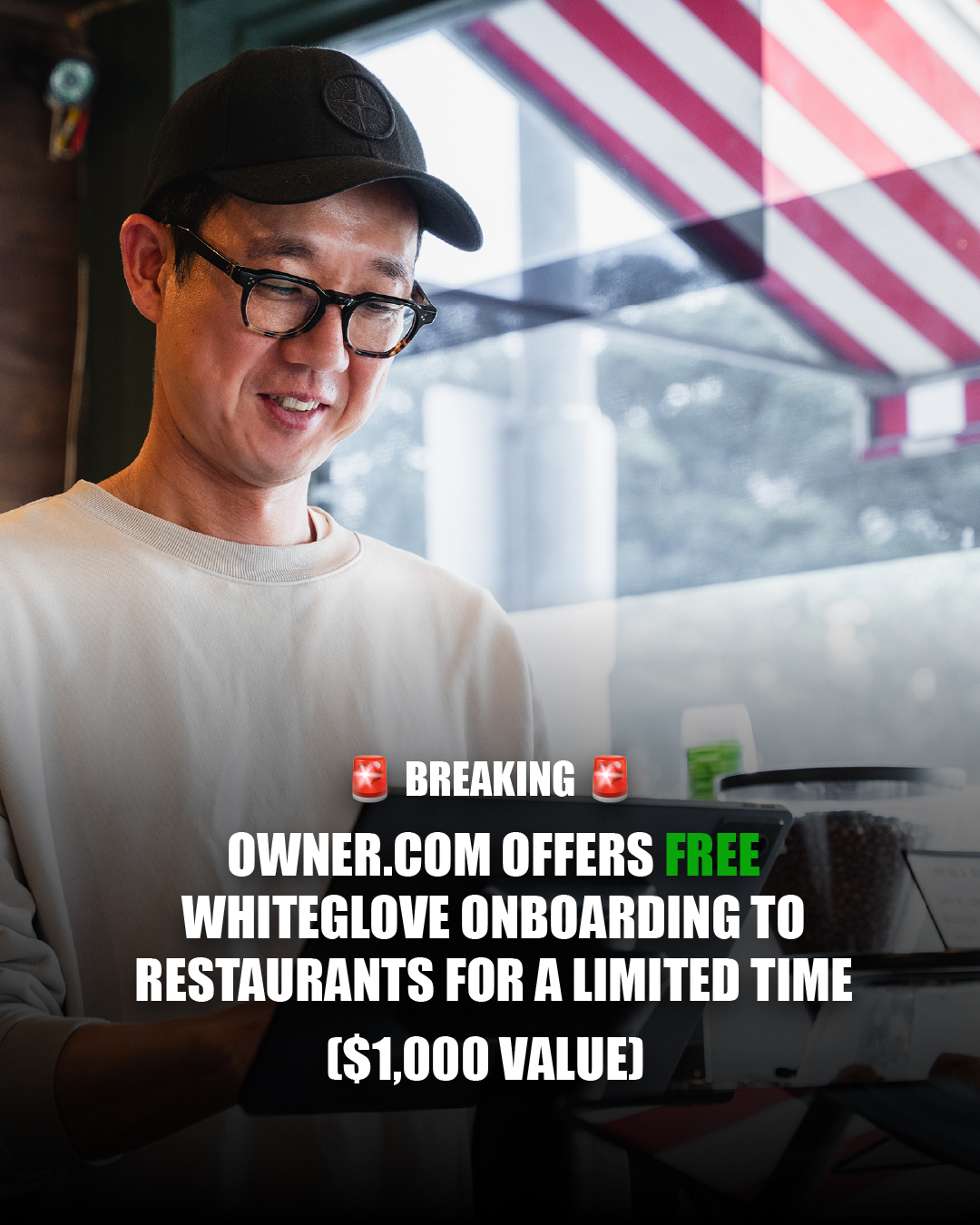 Owner.com Facebook ad