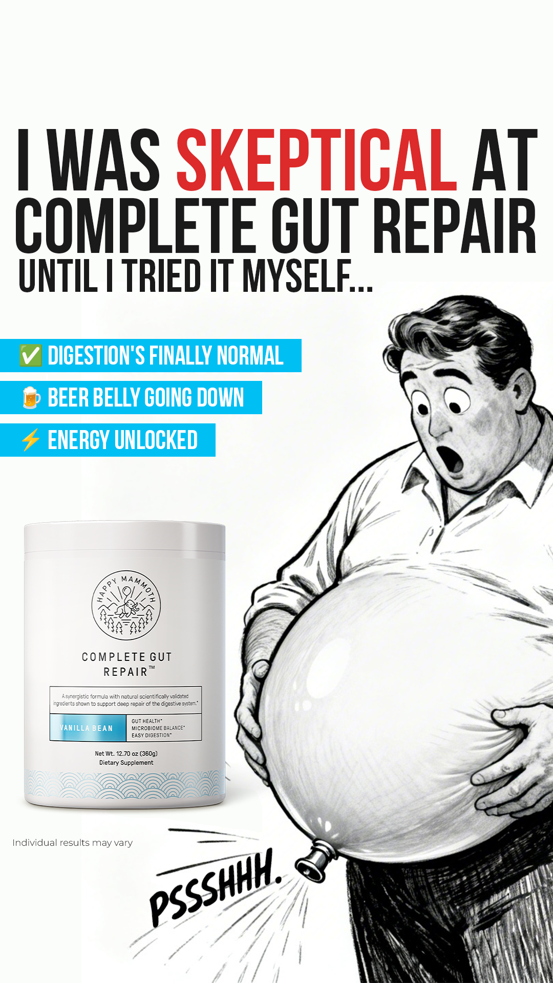 Happy Mammoth EU Facebook ad