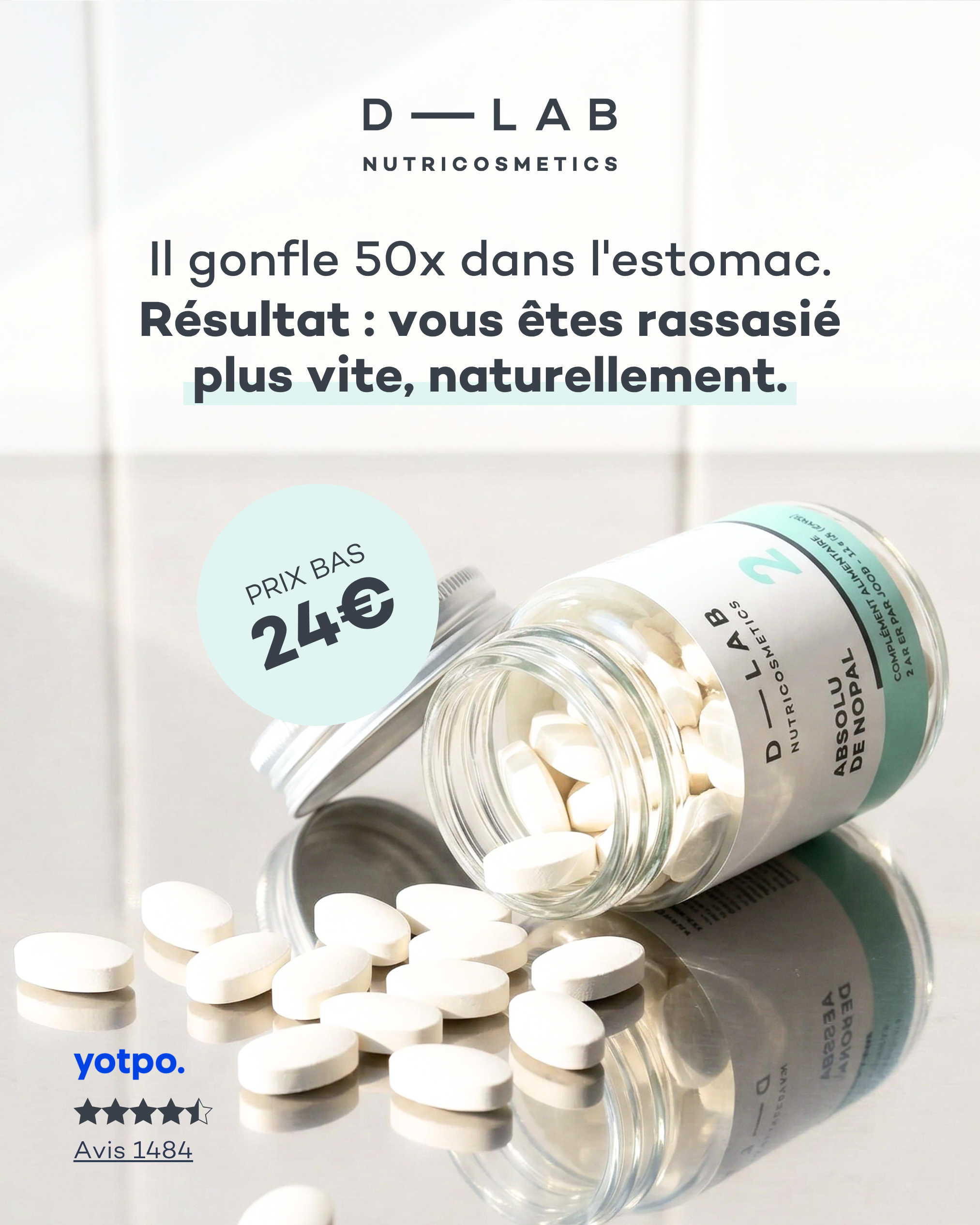 D-LAB NUTRICOSMETICS Facebook ad