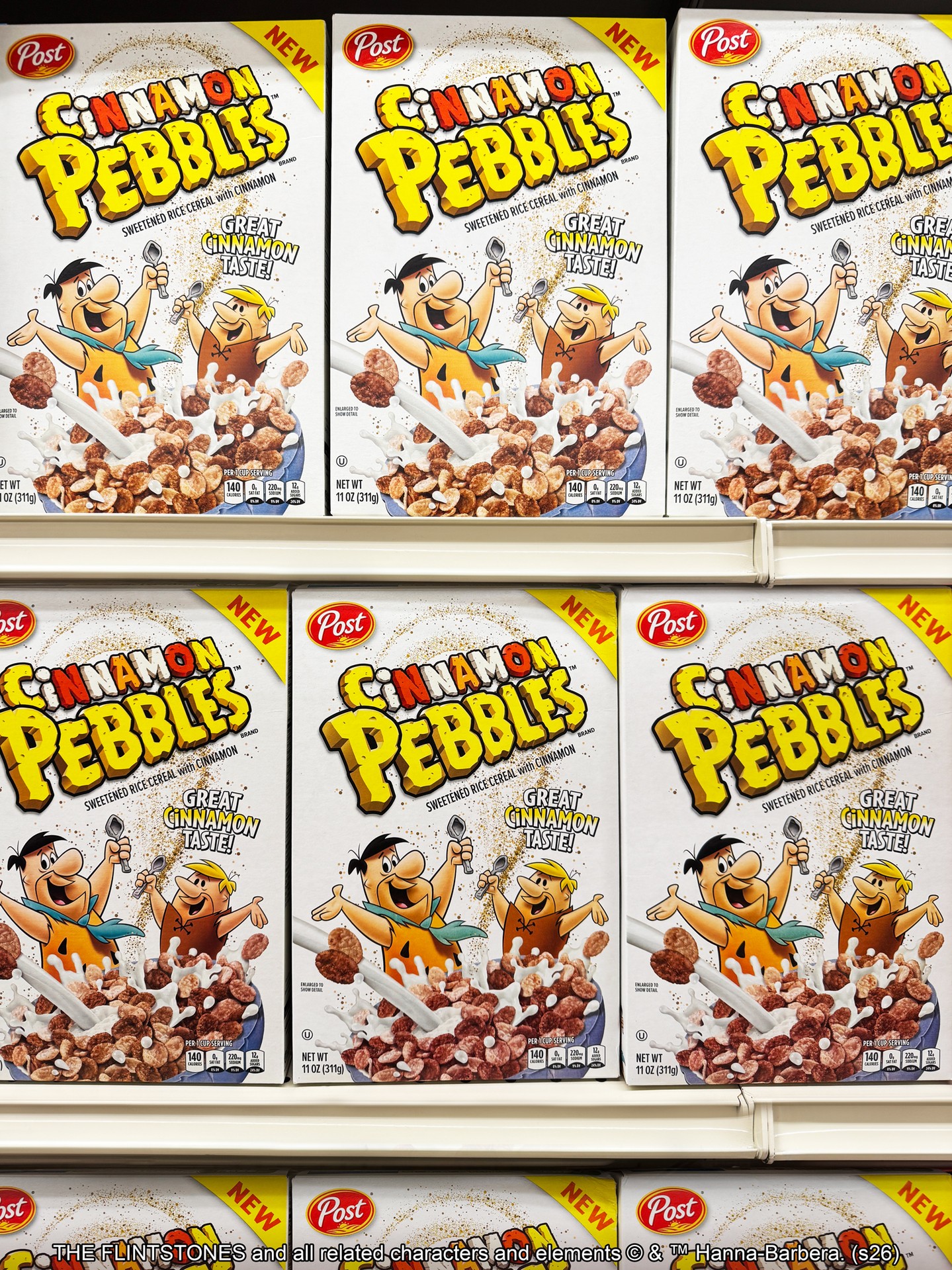 Pebbles Cereal Facebook ad: Giving passenger princess new meaning.