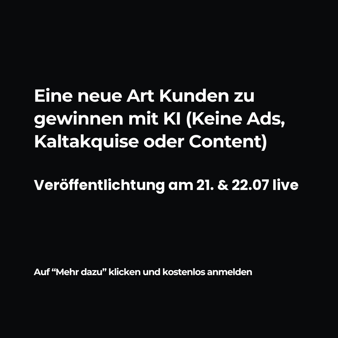 Maximilian Saal Facebook ad