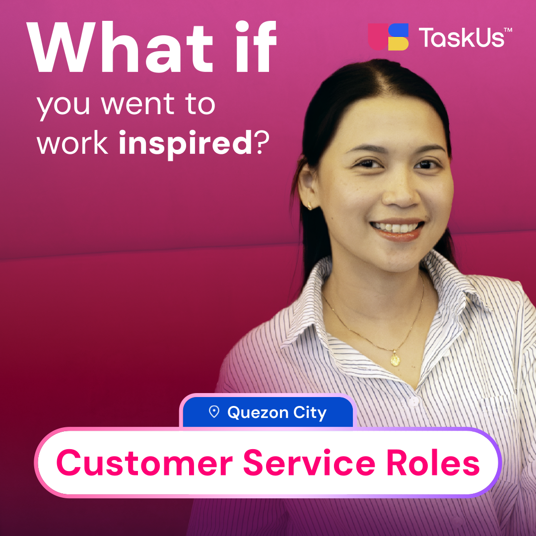 TaskUs Facebook ad