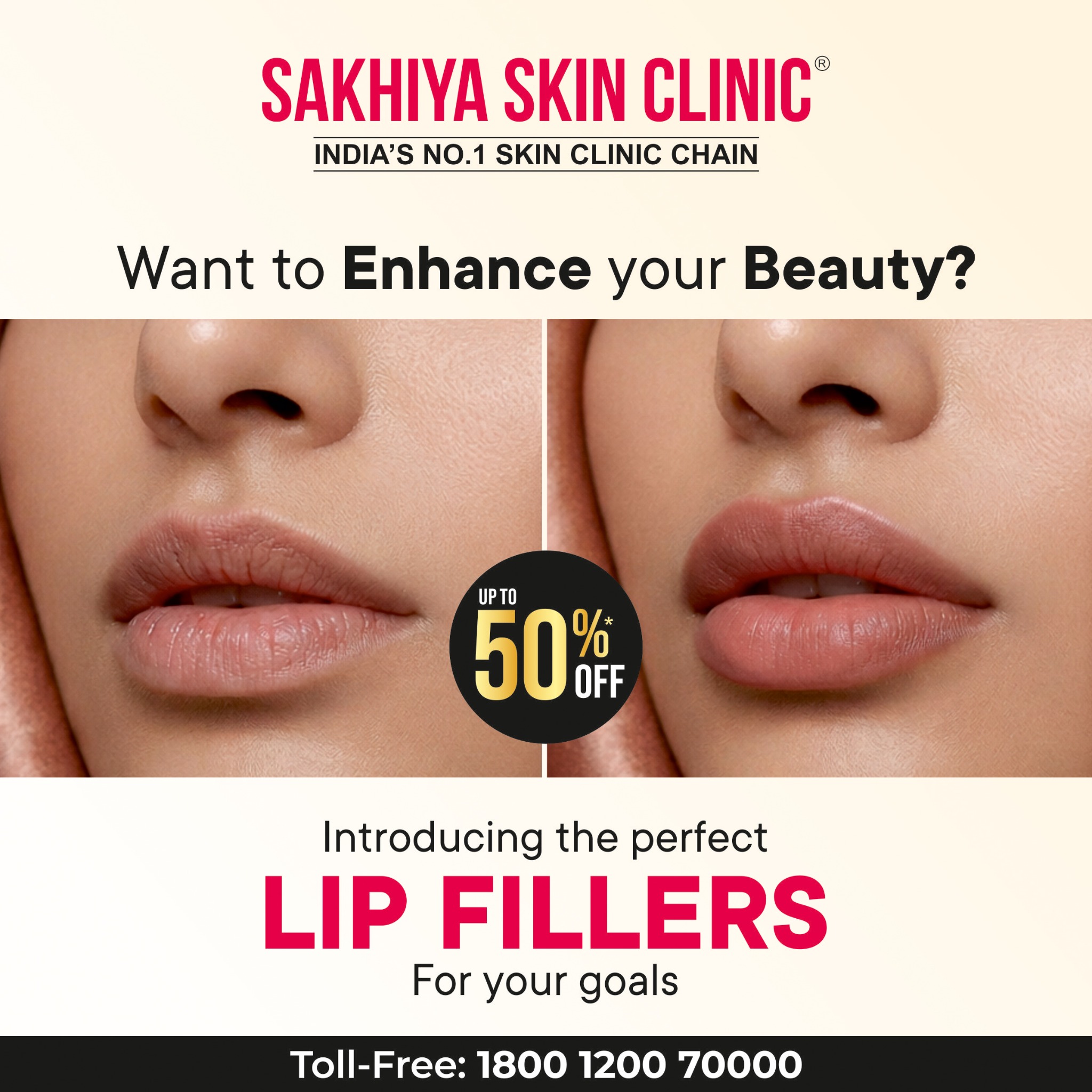 Sakhiya Skin Clinic Facebook ad