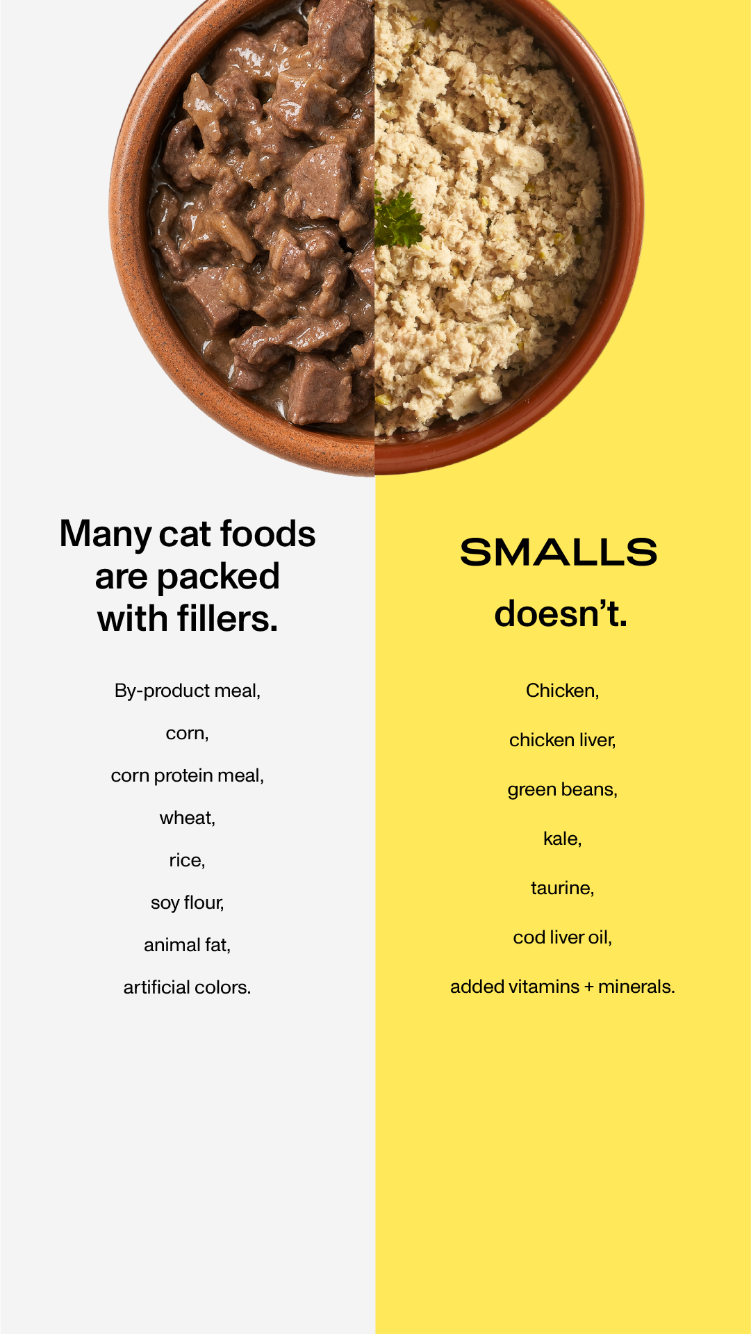 Smalls Facebook ad