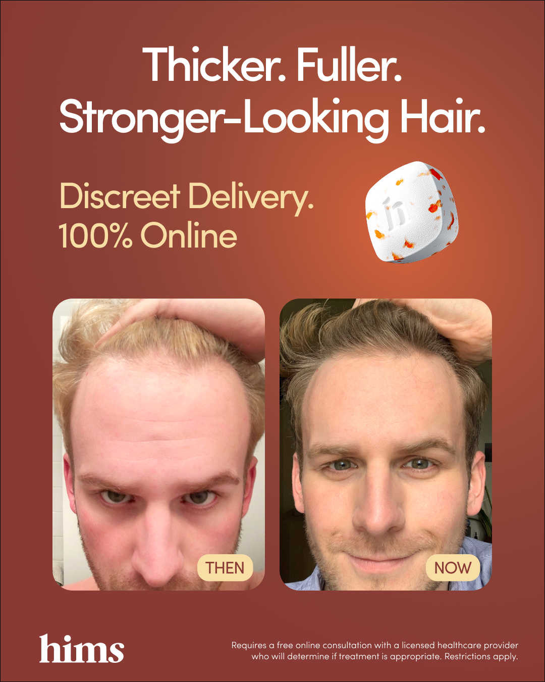 hims Facebook ad
