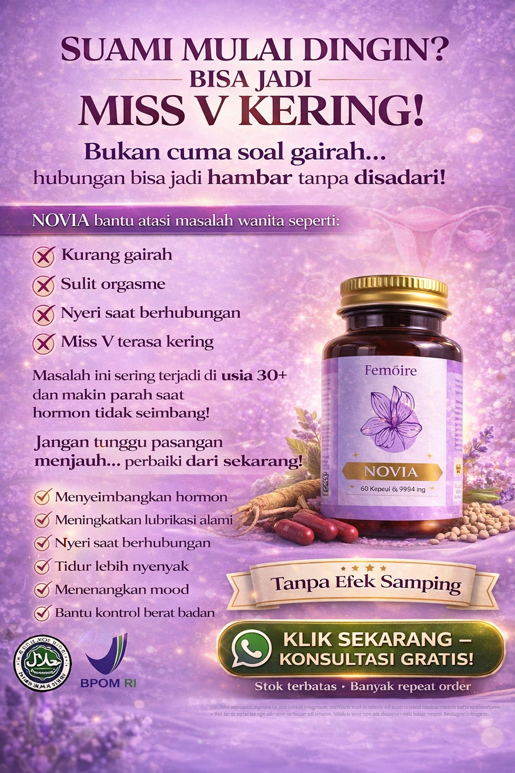 Nadya Store Facebook ad: Mulai merasa perubahan di tubuh saat memasuki usia…