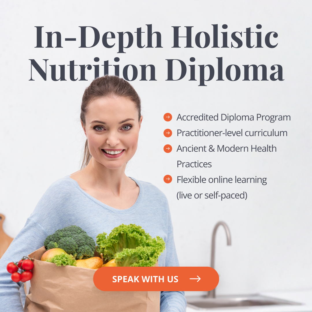 The Institute of Holistic Nutrition l IHN Facebook ad