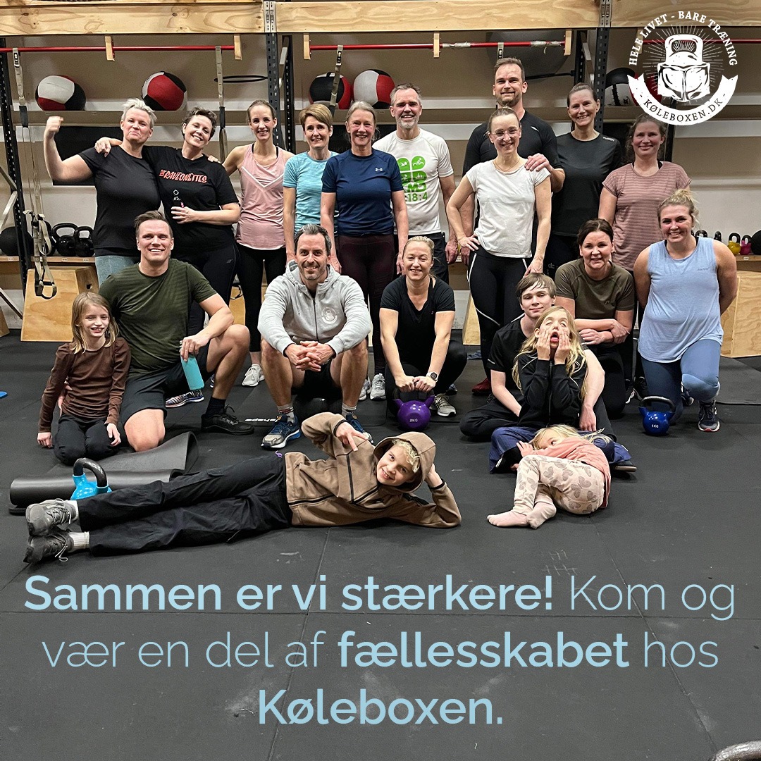Køleboxen Facebook ad: Book din gratis prøvetime i dag!