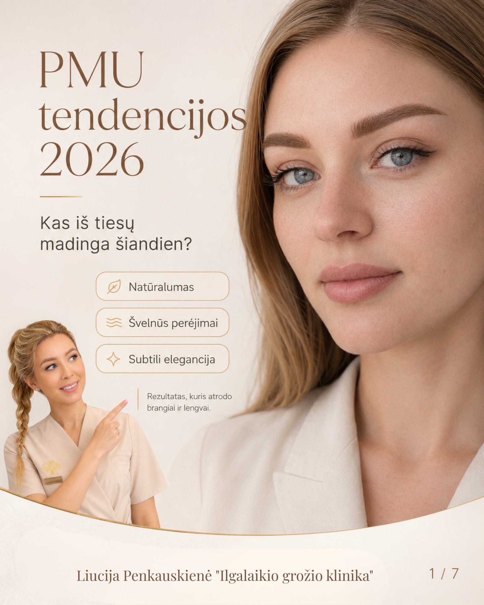 Ilgalaikio grožio klinika Facebook ad: Permanentinis makiažas 2026-aisiais atrodo visai kitaip…